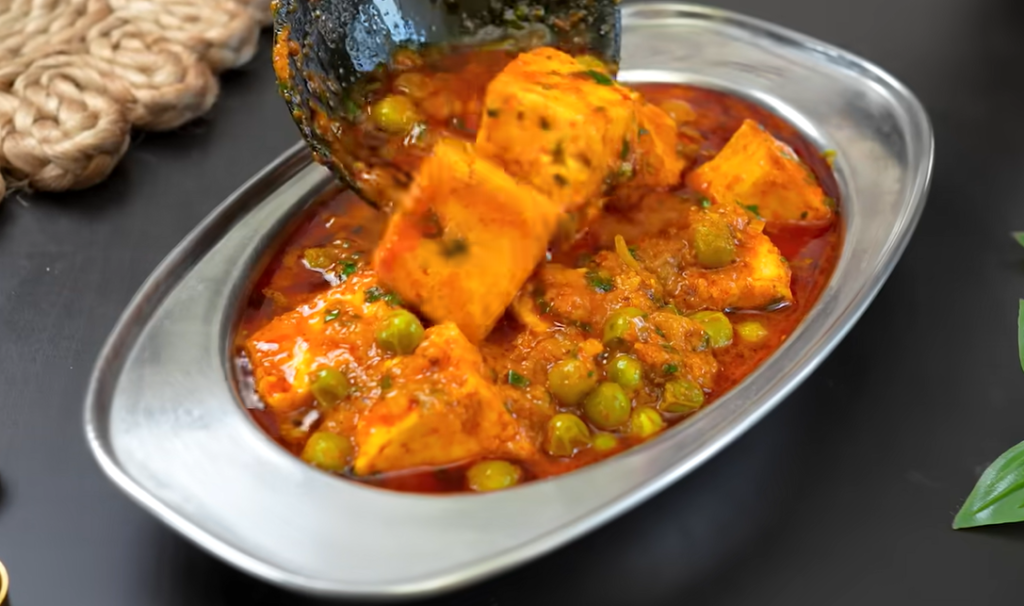 Matar Paneer Recipe मटर पनीर बनाने की विधि